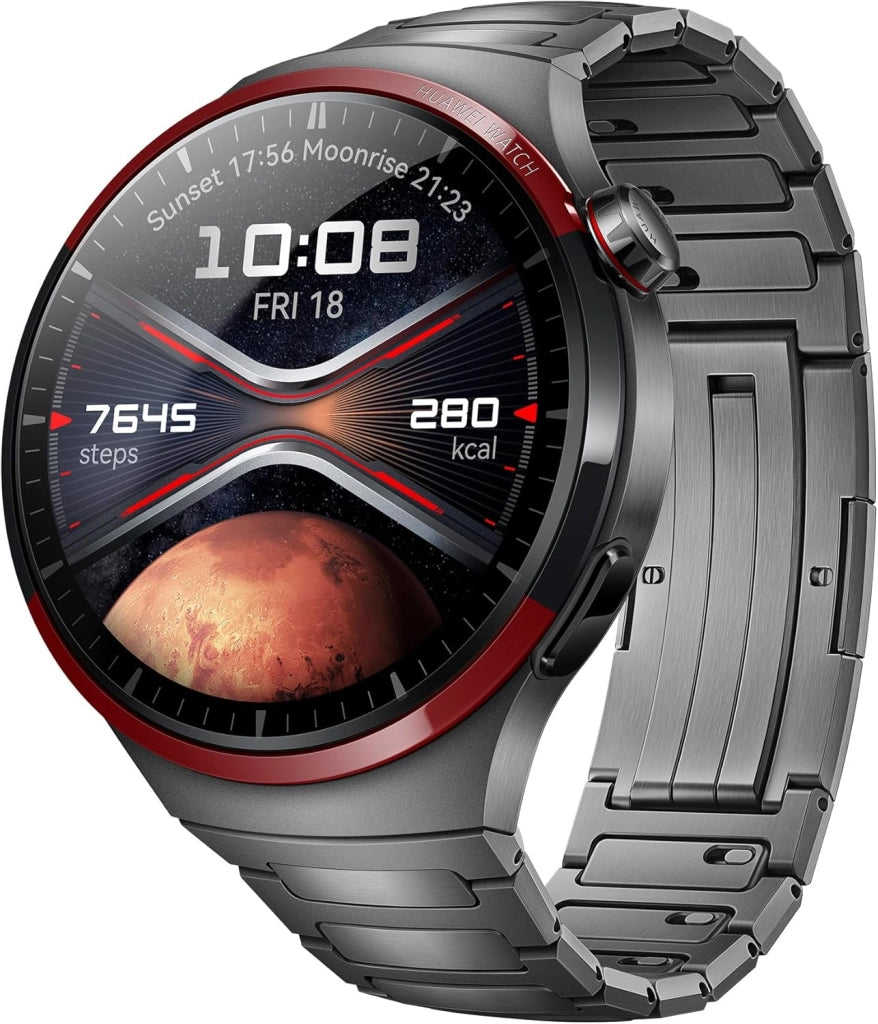 HUAWEI WATCH 4 Smartwatch,Vetro curvo 3D,Check salute Multi-Point in 1 min,eSIM,Nuovi anelli attività,Batteria fino a 14 giorni,100+ workout,Compatibile con Android e iOS,Versione italiana,Nero
