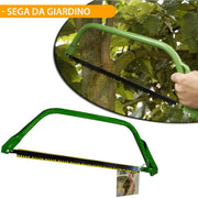 Trade Shop - Sega Da Giardino Ad Arco Manuale 53 X 2 X 17 Attrezzi Giardinaggio -