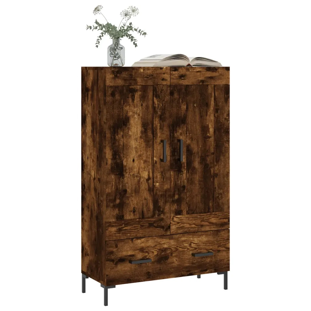 Credenza Rovere Fumo 69,5x31x115 cm in Legno Multistratocod mxl 81202