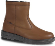 Stivaletto Oliato Marrone Cerniera Gritex - Scarpe Invernali