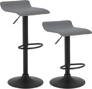 Set di Sedili Bar con Altezza Regolabile 71cm - Set di 2 - Cucina - Sedili Bar - Senza Schienale - Regolabile in Altezza - Altezza Sedile 56-78cm