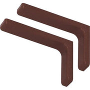 REGGIMENSOLA RICOPERTA LEONARDO BOLIS - ACCIAIO/PLASTICA CILIEGIO MM 240X144 CF=PZ 2- 5 confezioni