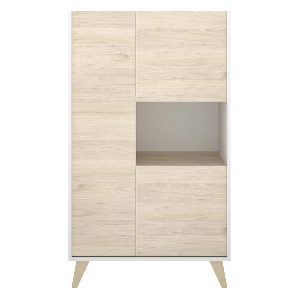 Sutter, set Mobili da Soggiorno Cassetti, Marrone Rovere