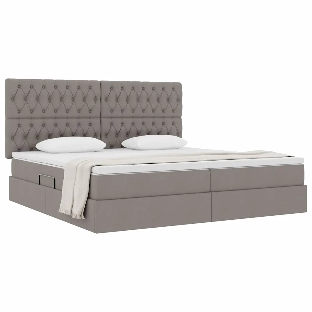 Letto con contenitore e materasso Talpa 200 x 200 cm Poliestere 3371868