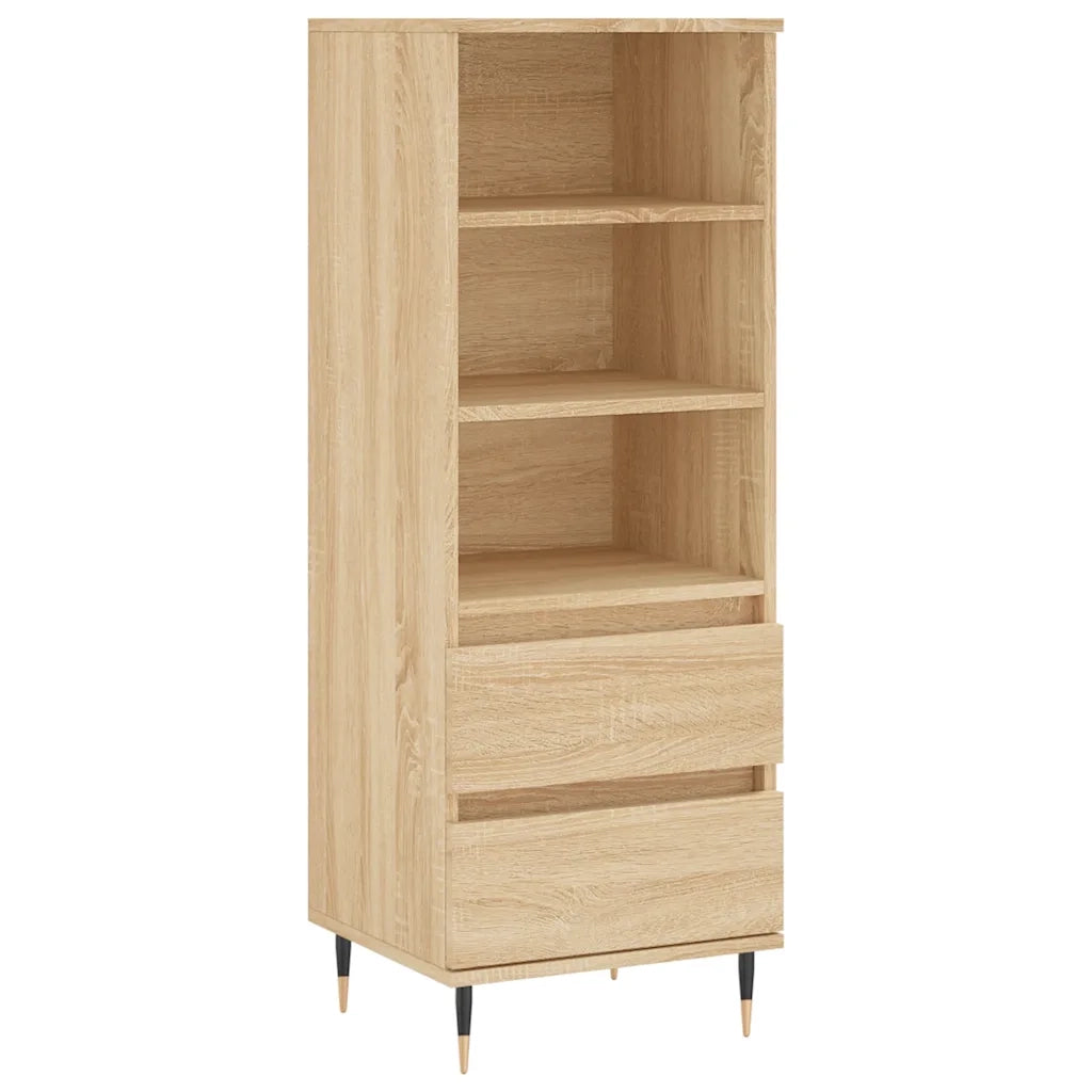 vidaXL Credenza Rovere Sonoma 40x36x110 cm in Legno Multistrato