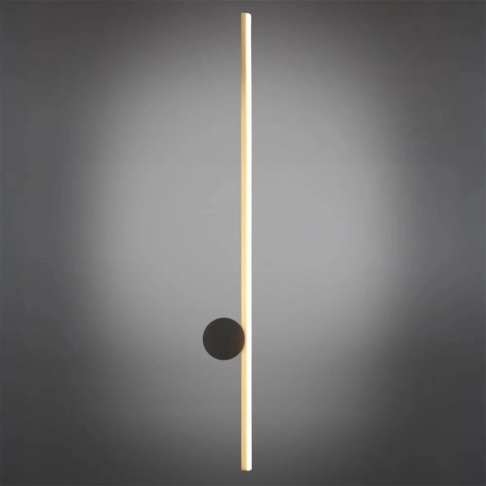 Applique Da Parete Led Lhj062-w Black Gold