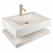 Lavabo Da Parete Con Mensola Rea Apollo Gran Cloud Sky 80