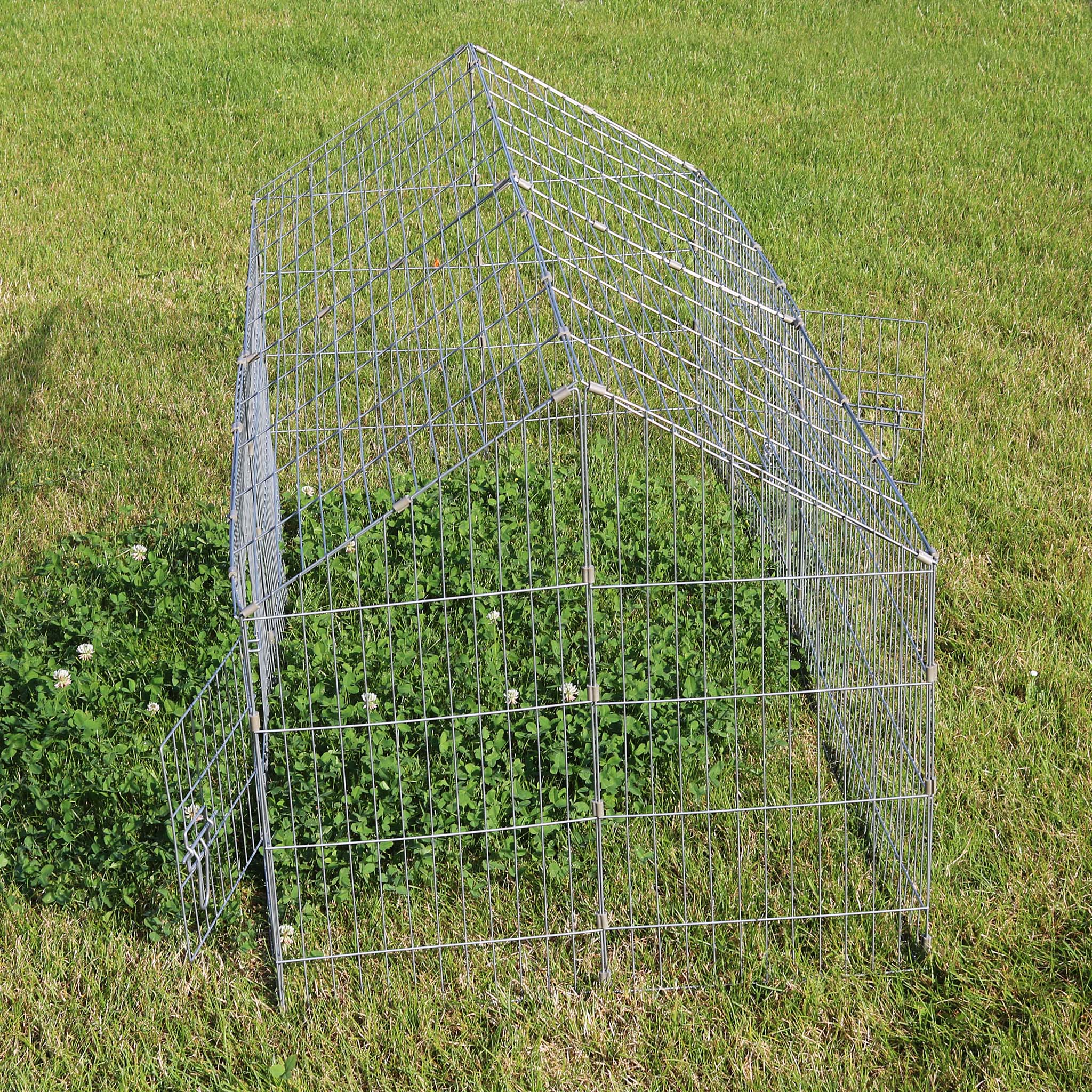 Recinto conigli Gabbia lepri Conigliera Spazio per muoversi Stalla Tetto di legno