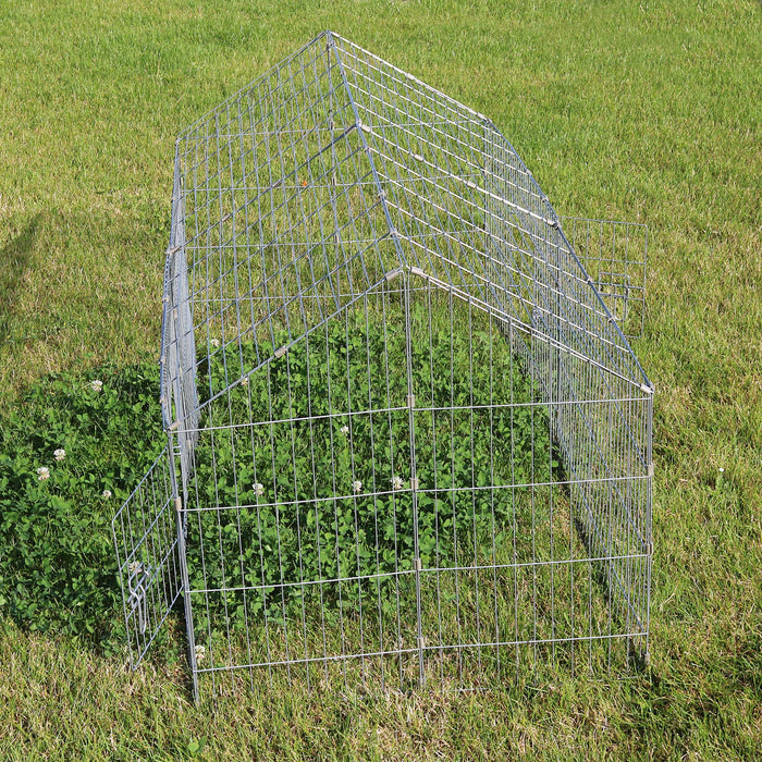 Recinto conigli Gabbia lepri Conigliera Spazio per muoversi Stalla Tetto di legno