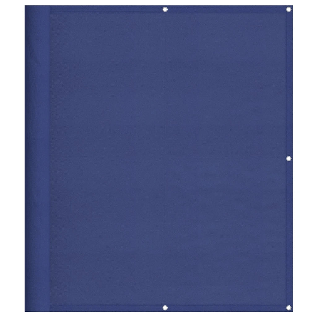 Paravento da Balcone Blu 120x700 cm 100% Poliestere Oxford