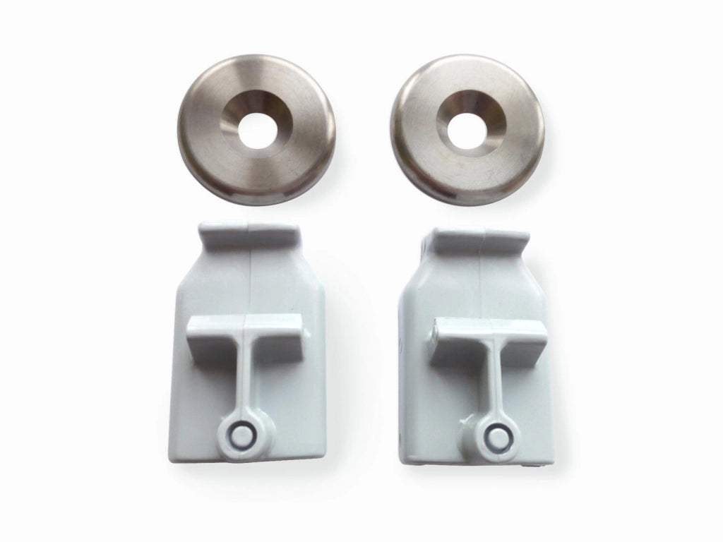 R500/08 Ricambio Ganci Box Doccia TDA Serie DADO  Kit 2 pz