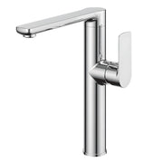 Miscelatore monocomando lavello cucina orientabile tunisi installazione rapida *** finitura- cromo lucido, confezione 1