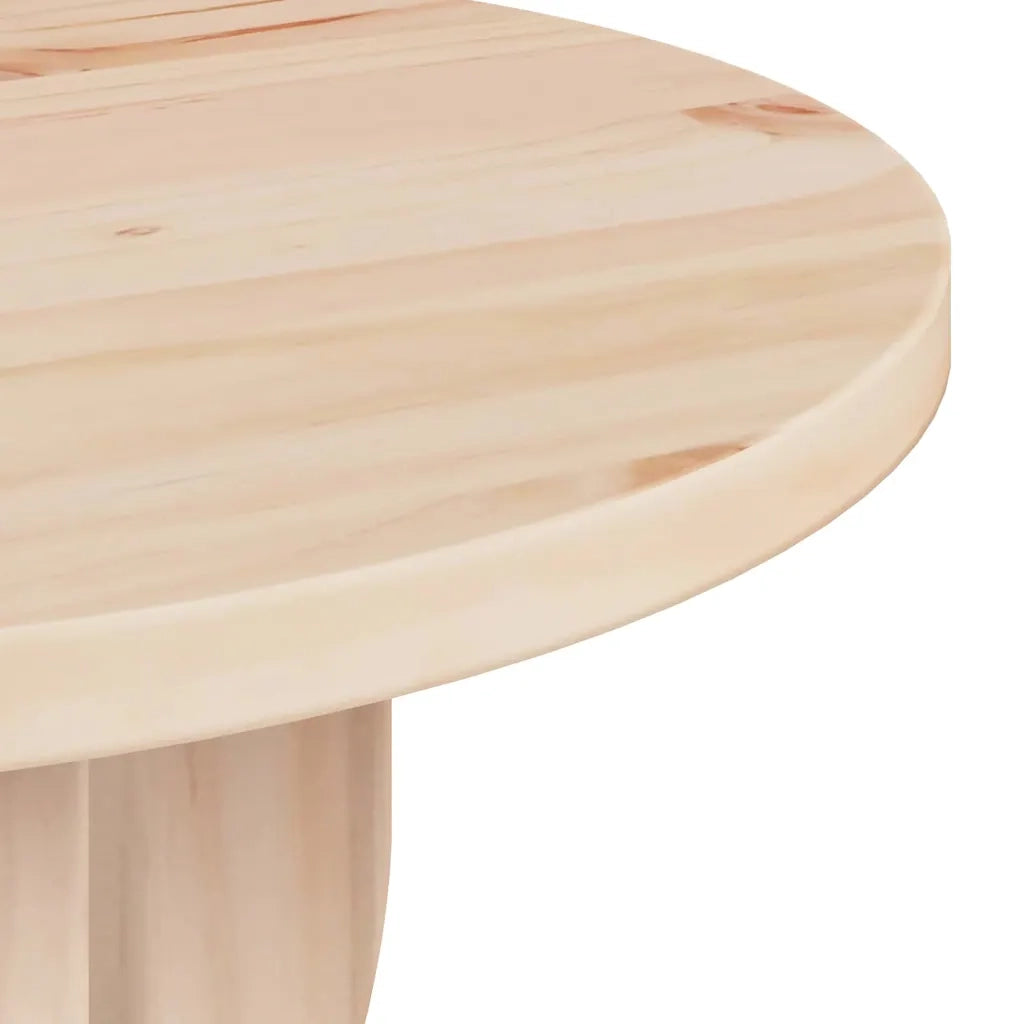 vidaXL Tavolo laterale Naturale 39.5 x 39.5 x 53.5 cm