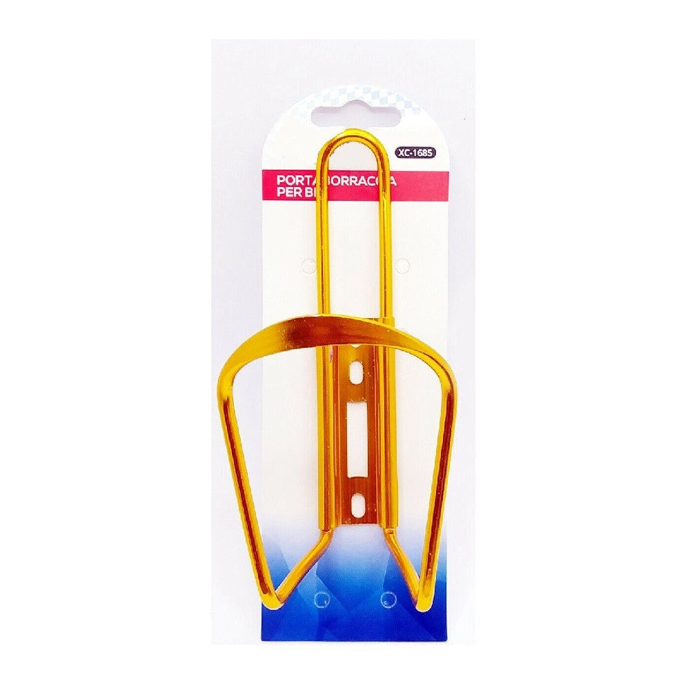 Trade Shop - Portaborraccia In Alluminio Per Bicicletta Attacco Universale Colori Vari Xc-1685 -