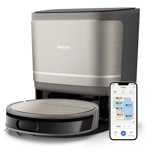 Aspirapolvere robot  xu9100/10 aspira e lava con serbatoio