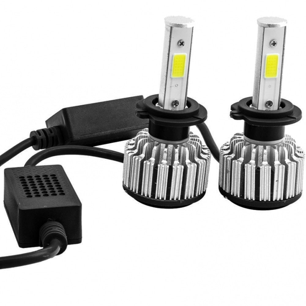 Trade Shop - Coppia Lampada 4s Faro Headlight H11 6000k Led28w Bulbi Ricambi Luce Auto Camper -
