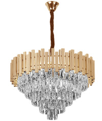 Lampada Cristal G053-cp 80cm Gold