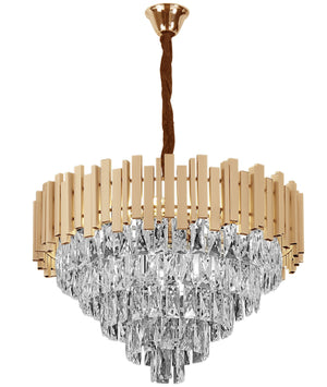 Lampada Cristal G053-cp 80cm Gold