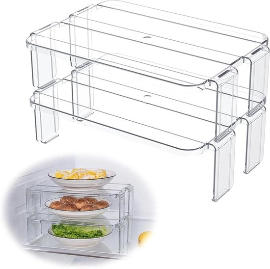 Organizzatore per servizi - cassettino per cucina - organizzatore cucina in legno - 2 pezzi .
