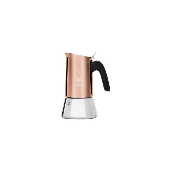 Bialetti 0007285-CN Venus Caffettiera Acciaio Inossidabile 6 Tazze Adatta a Induzione colore Bronzo