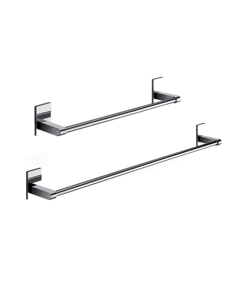 Set 2 portasalviette di GEDY linea Maine cromato