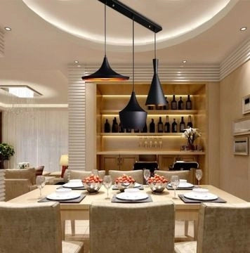 Lampada Da Soffitto Costa Set Cp Nera