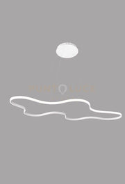 CLARA-S B Lampadario a sospensione led integrato colore bianco 2800 - 5000 kelvin DIMMERABILE