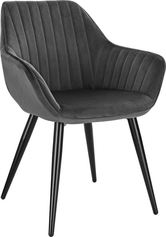 Sedia di Lusso - Sedia per Ufficio - Divano - Sedia - Sedia da Cucina di Lusso - Sedia da Salotto - Grigio