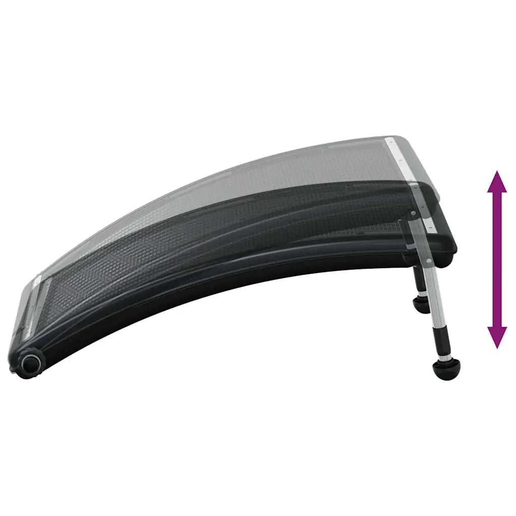 Pannelli Solari Termici Curvi per Piscina 3 pz 110x65 cm