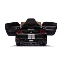 Macchina Elettrica per Bambini Licenza Ufficiale Ford Mustang Shelby Telecomandata 10,8V 3,1Ah Nero