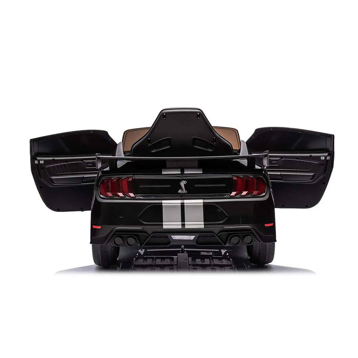Macchina Elettrica per Bambini Licenza Ufficiale Ford Mustang Shelby Telecomandata 10,8V 3,1Ah Nero
