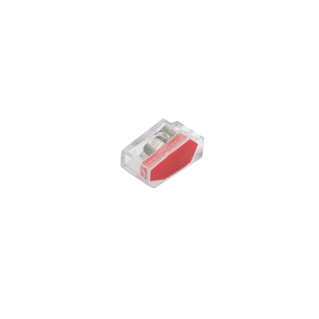 Connettore rapido per conduttore rigido 24A 450V, 2 poli 0,75-2,5mm Leader