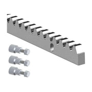CREMAGLIERA ACCIAIO ZINCATA 30X12 COMPATIBILE CON FAAC DELTA 2 CYCLO PRATICO