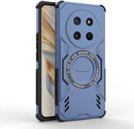 Custodia shockresistente per smartphone | Protezione militare, dissipazione del calore | Blu