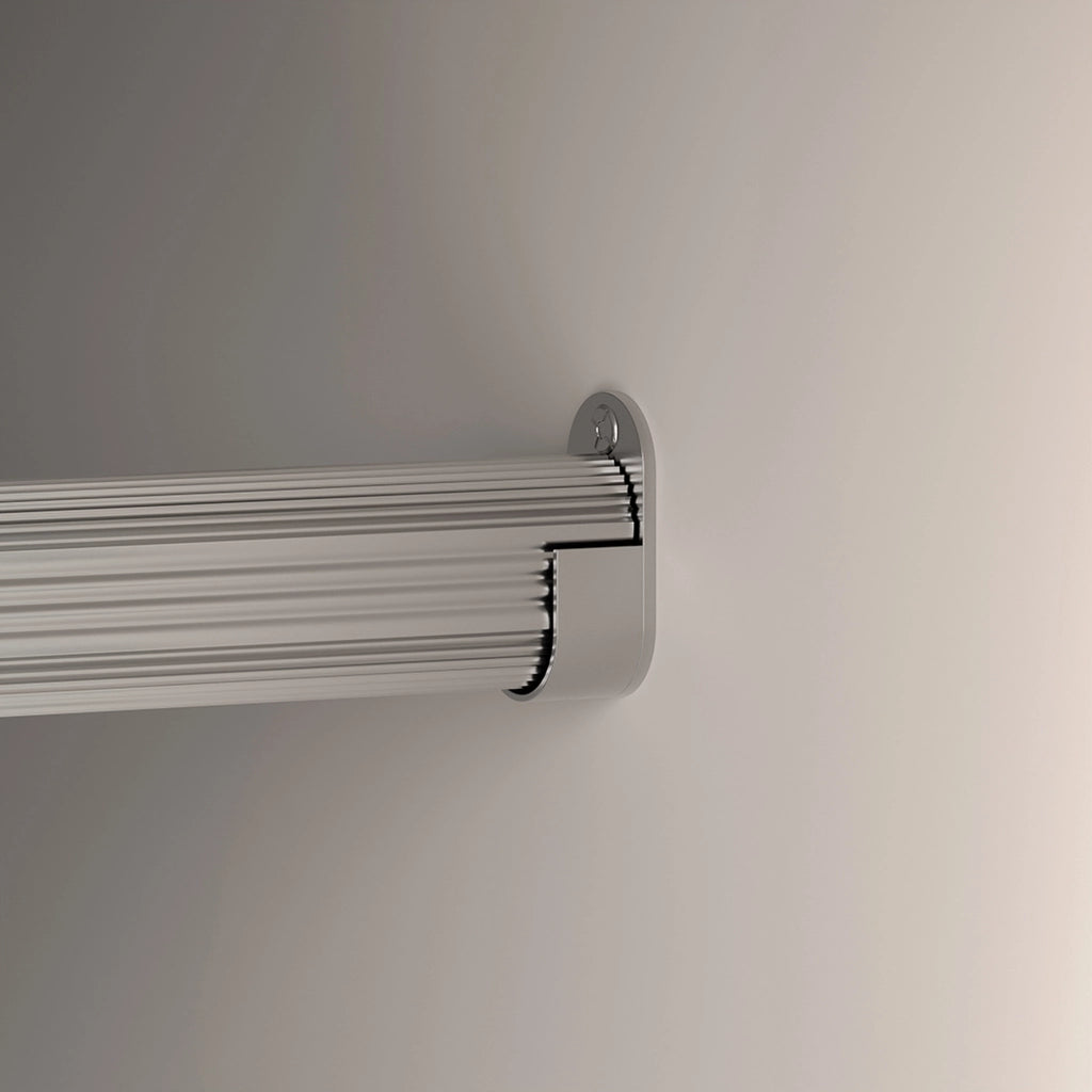 Armadio per Cameretta Sandnes a 2 Ante 123 x 60 x 40 cm - Bianco/Rosa [en.casa]