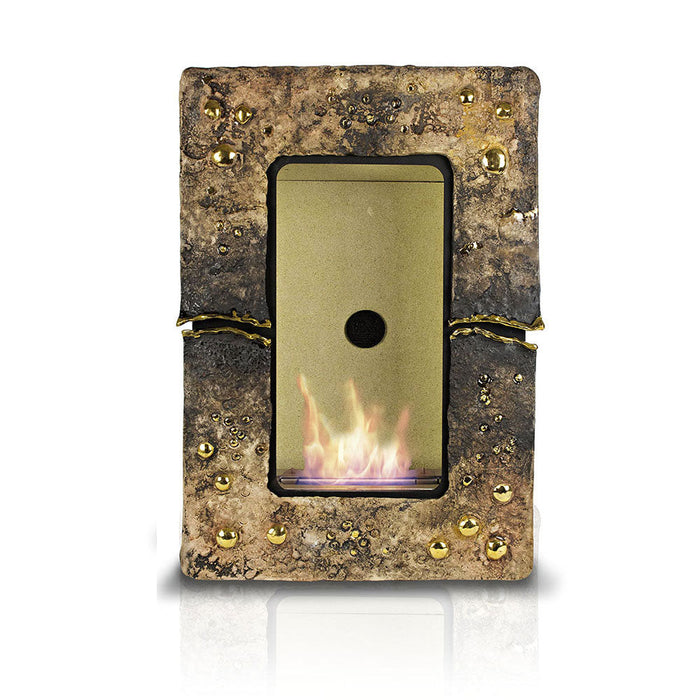 Camino Bioetanolo da Parete in Ceramica 40x60 cm Ferazzoli Wall Marrone