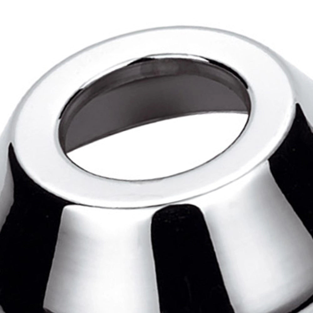 Rosone a mure in ottone cromato