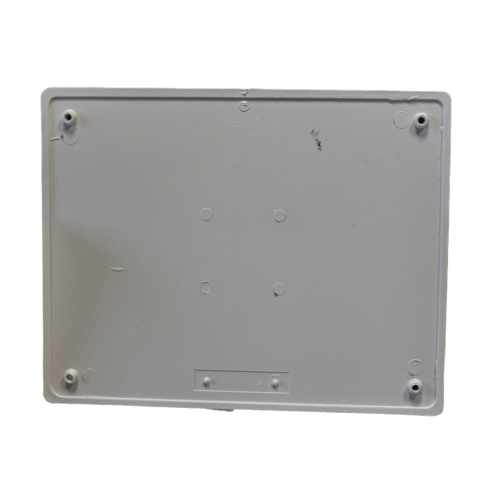 Coperchio per cassette di derivazione da incasso, 196x152 mm, ideale per protezione e copertura di impianti elettrici, PT06