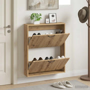 Mobiletto per Scarpe da Muro HAARLEM 71 x 17 x 86 cm 896864