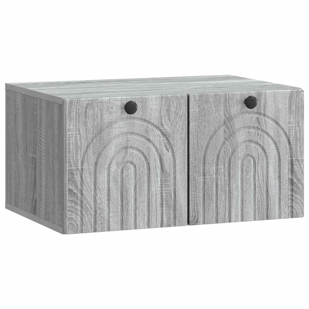 Mobile Porta TV da Muro Grigio Sonoma 59,5 x 41 x 30 cm 898171