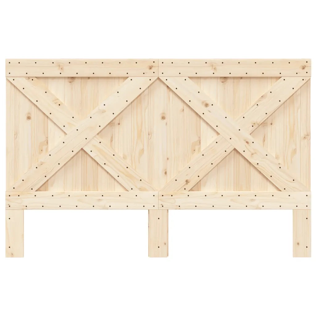Testiera 160x104 cm in Legno Massello di Pinocod mxl 83441