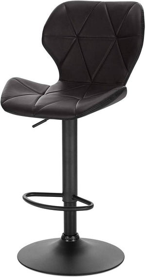 Set di 2 sgabelli da bar in sintetico antracite 19_0000163