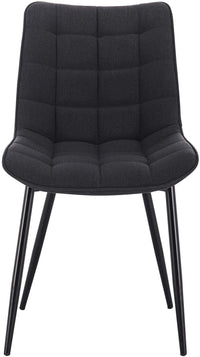 Sedie da cucina in lino 2 pezzi grigio scuro 19_0000535