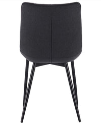 Sedie da cucina in lino 2 pezzi grigio scuro 19_0000535