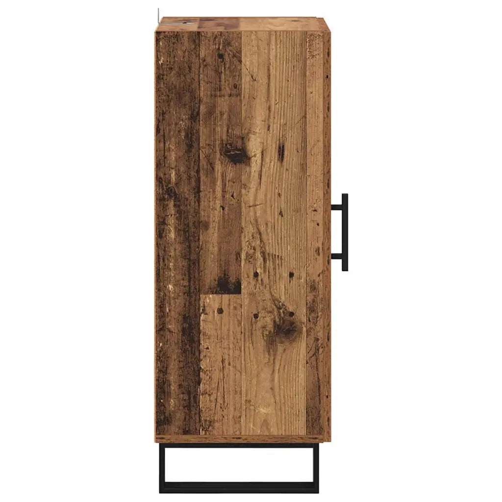 Credenza-Buffet-Armadio da cucina Legno vecchio 34,5 x 34 x 90 cm 453297