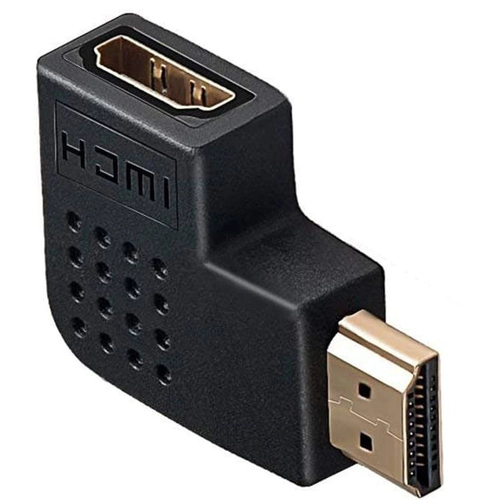 Trade Shop - Connettore Adattatore Hdmi Maschio/femmina Angolato Piatto Convertitore Video C-061 -