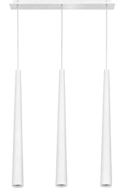 Lampadario a sospensione Nowodvorski Quebec bianco 3xGU10