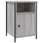 Comodino | Armadio da Notte | Mobiletto da notte Grigio Sonoma 40x42x60 cm in Legno Multistrato
