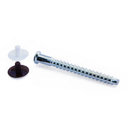 Viti di collegamento impronta esagonale + tappi - Ã˜ 5 x 50 mm. - 16 pz.