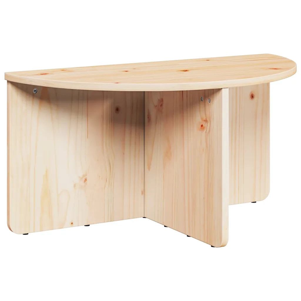 vidaXL Tavolino da salotto 2 pcs Naturale 79 x 39.5 x 40 cm